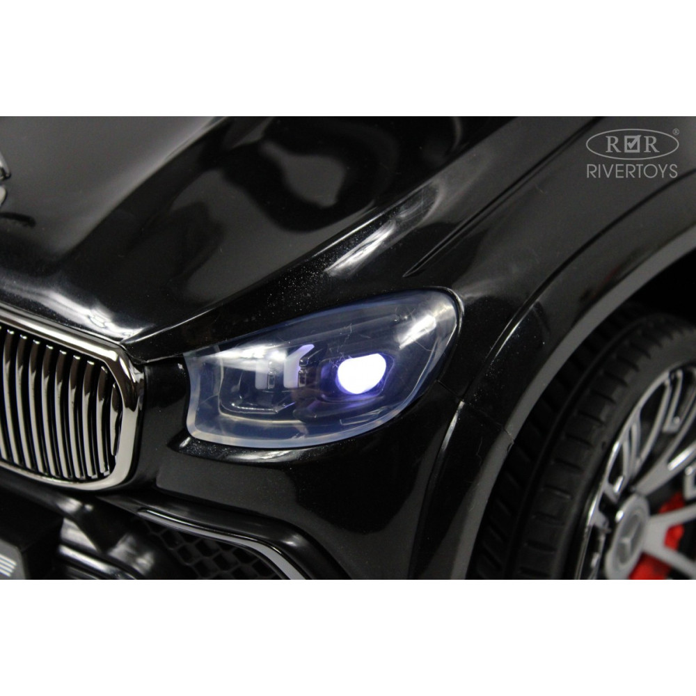 Детская машина каталка Мерседес Майбах Z003ZZ-A-BLACK черная