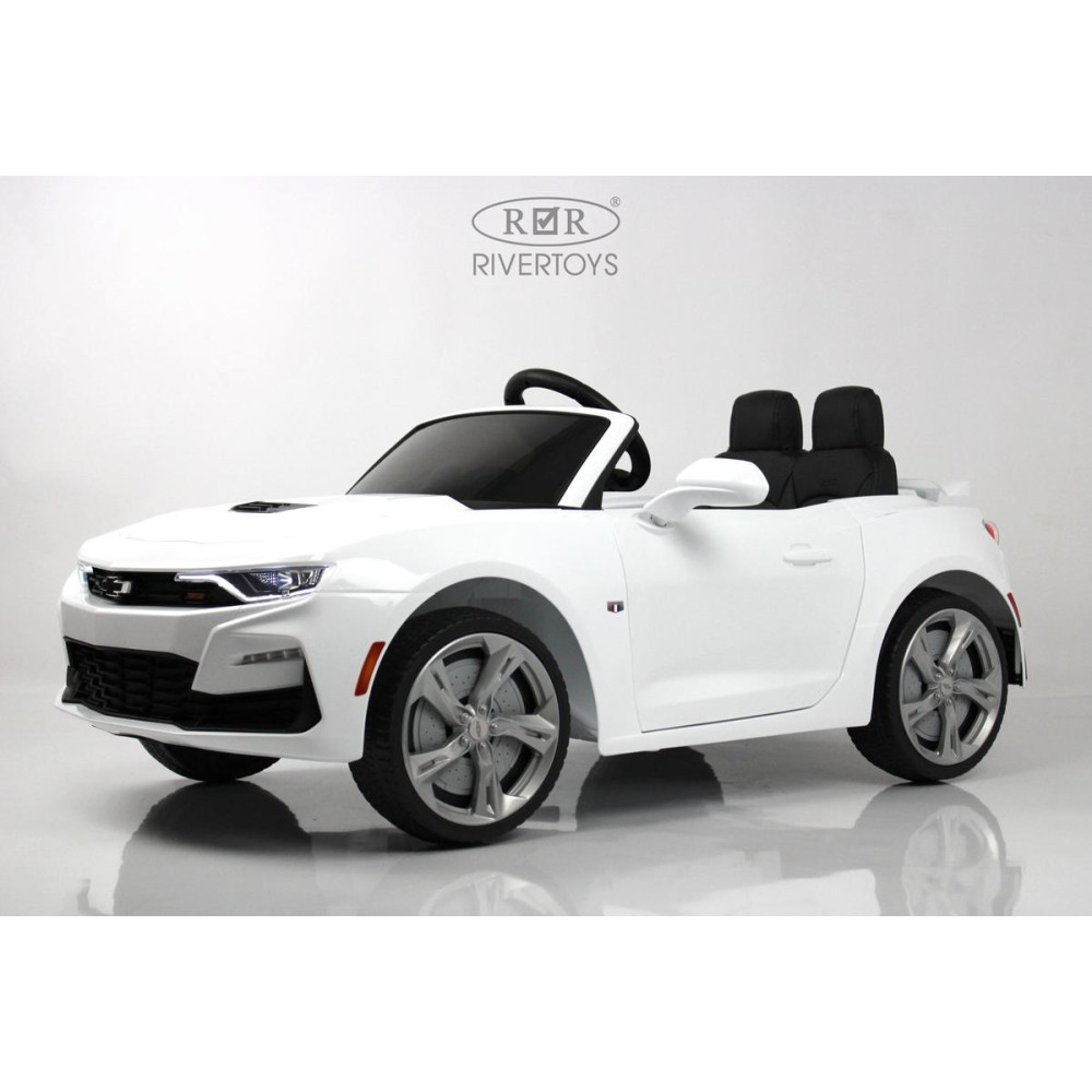 Детский электромобиль Chevrolet Camaro 2SS (HL558) белый