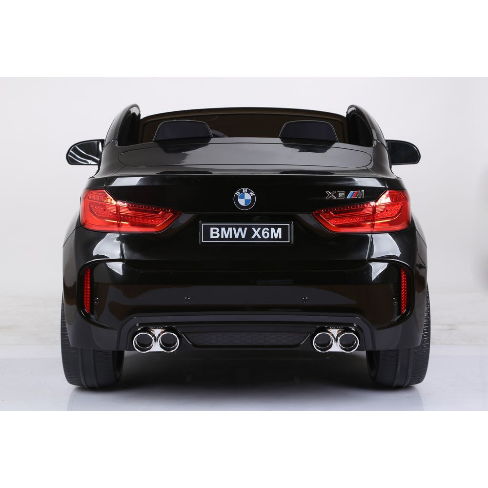 Детский электромобиль BMW X6M (JJ2168) черный (RiverToys)