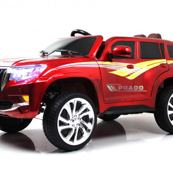 Детский джип Toyota Prado М444БХ красный глянец