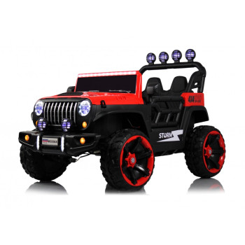 Детская машина JEEP М555БХ NEW красная