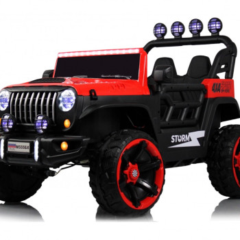 Детская машина JEEP М555БХ NEW красная