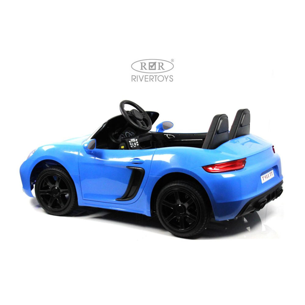 Детский электромобиль T911TT синий Porshe Cayman