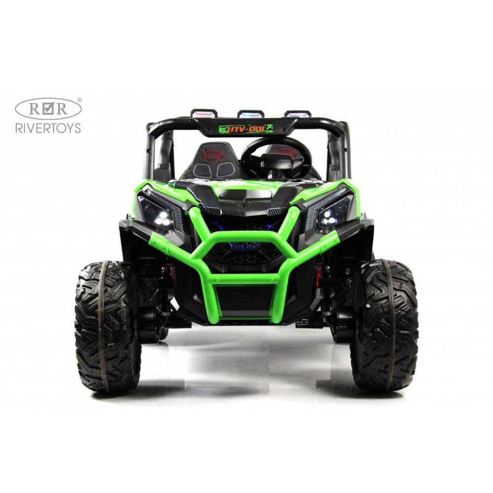 Детский багги K777KK LUX 4WD зеленый
