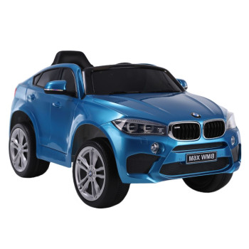 Электромобиль BMW X6M (JJ2199) синий глянец, с пультом