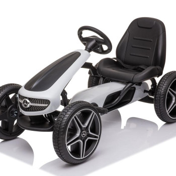 Детский веломобиль Mercedes-Benz (H333HH) белый