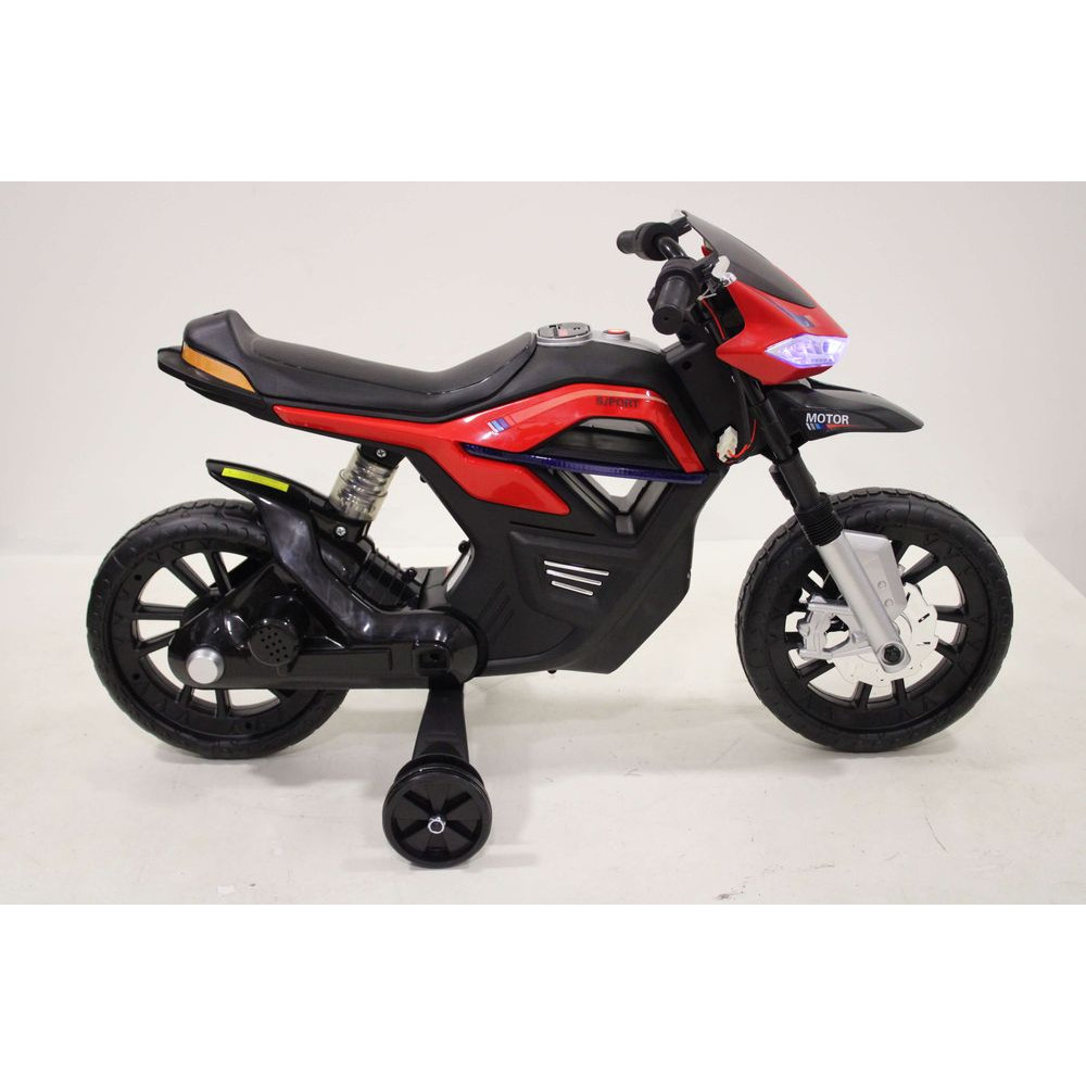 Детский мотоцикл RALLY JT5158 красный