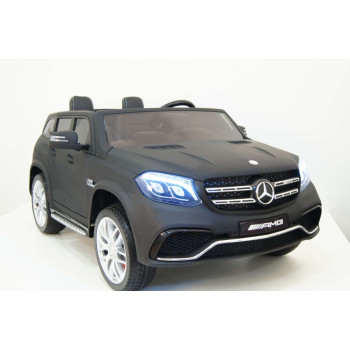 Детский электромобиль GLS63 AMG черный матовый