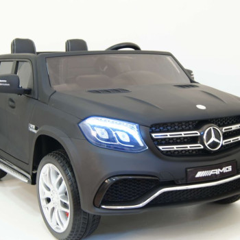 Детский электромобиль GLS63 AMG черный матовый
