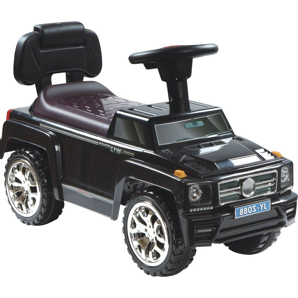 Детский толокар JY-Z09В черный (RiverToys)