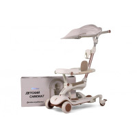 Детский cамокат-беговел HB-111-A белый