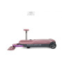 Электромобиль для мытья пола Y-01 розовый
