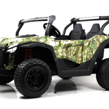 Детский электромобиль P333PP (Buggy) зеленый камуфляж