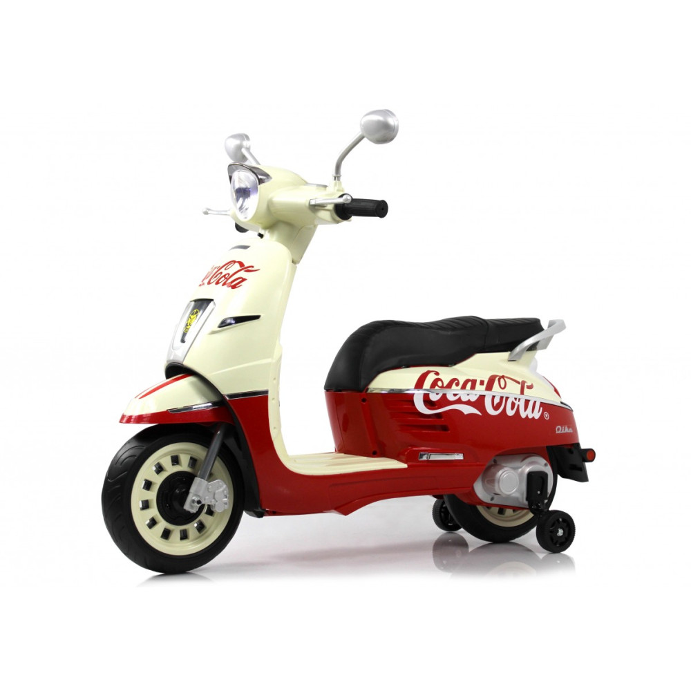 Детский электромотоцикл Vespa Z222ZZ красный