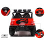 Детский электромобиль Jeep Wrangler T444TT 4WD красный