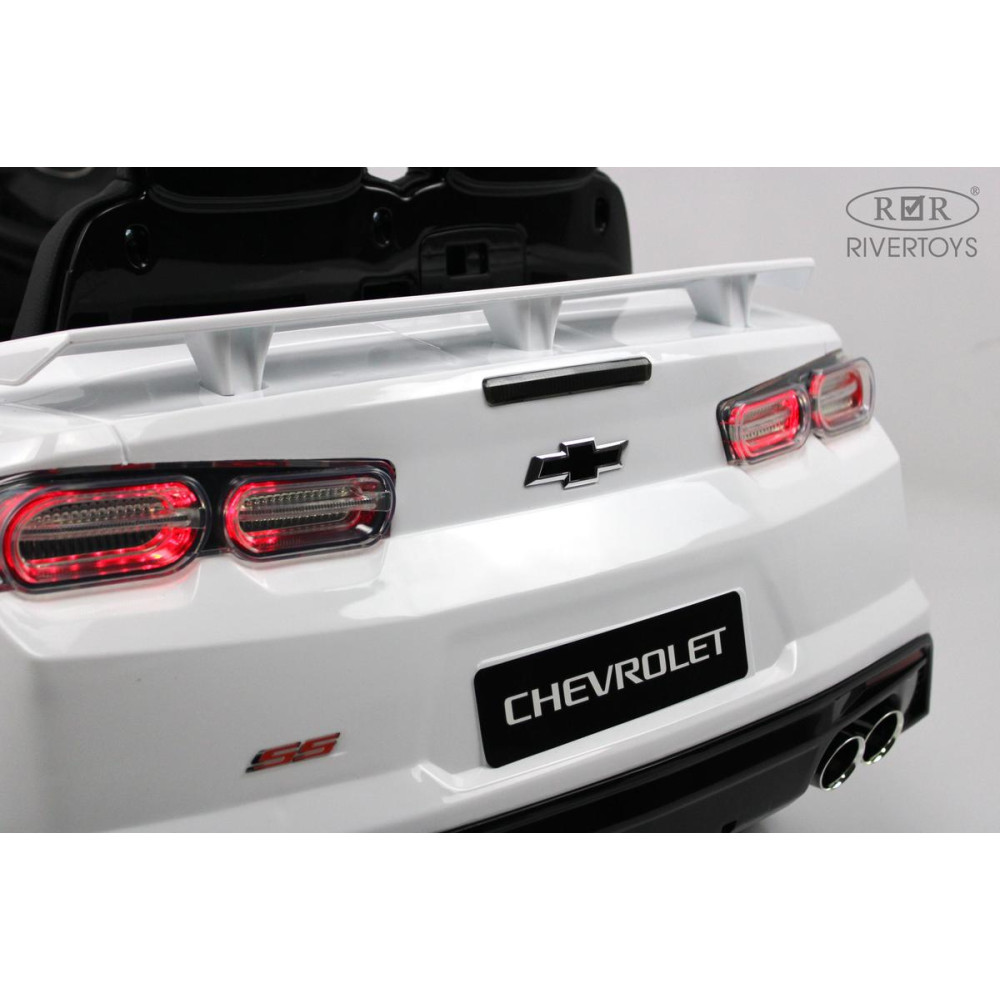 Детский электромобиль Chevrolet Camaro 2SS (HL558) белый