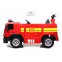 Детский электромобиль A555AA (пожарная) красный (RiverToys)