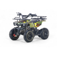 Детский квадроцикл TIGER желтый камуфляж