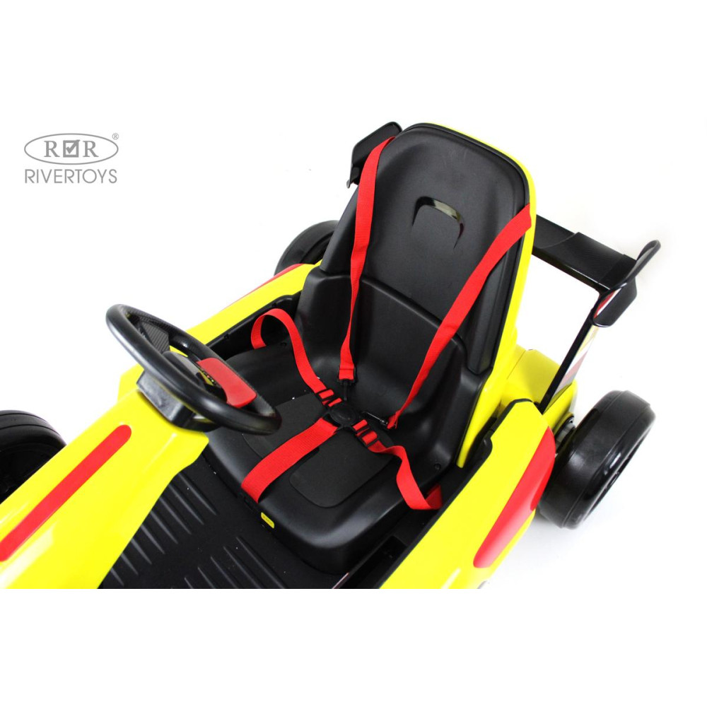 Детский электромобиль дрифт-карт H008HH желтый