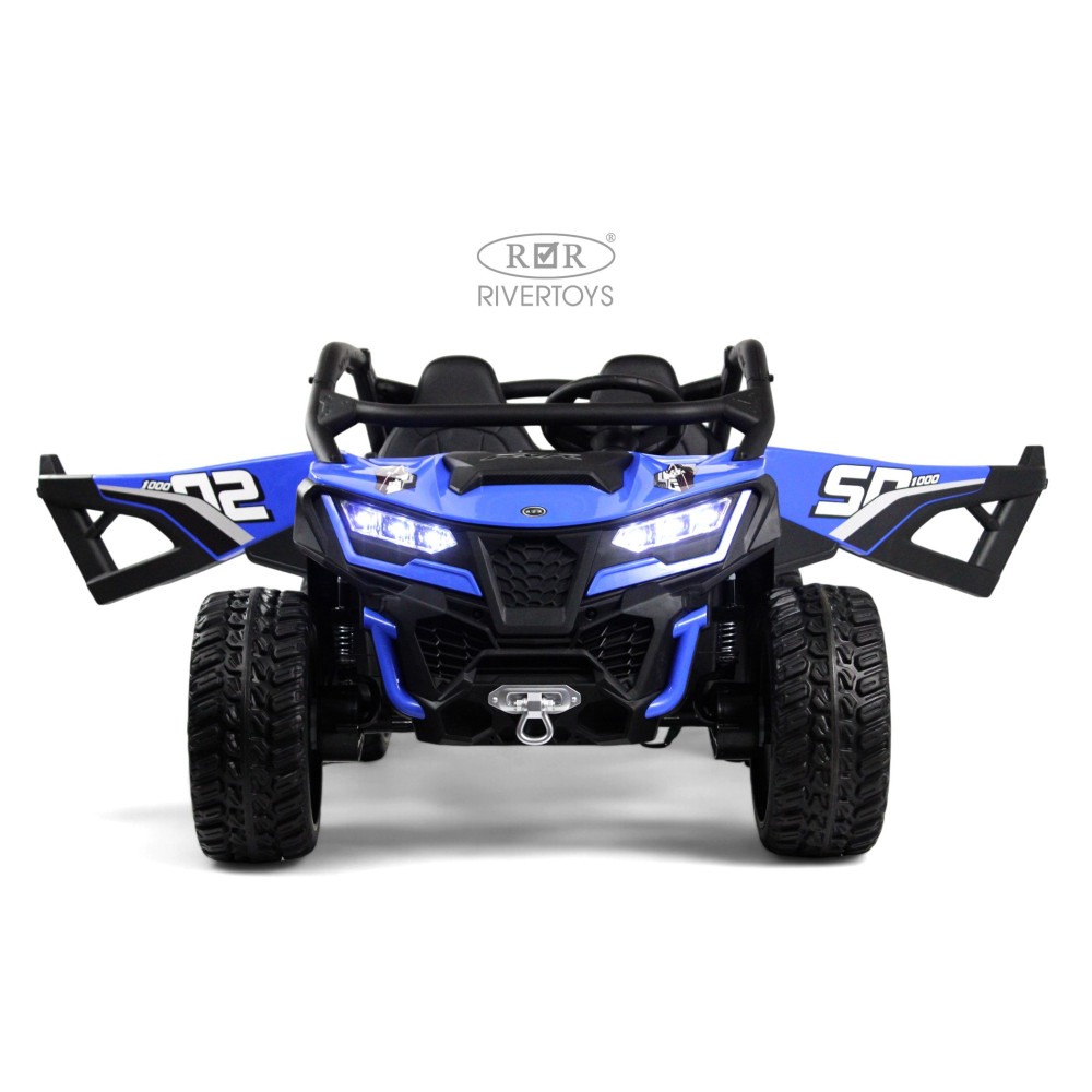 Детский электромобиль багги C555CC синий