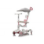 Детский самокат-беговел HB-777-A розовый (RiverToys)