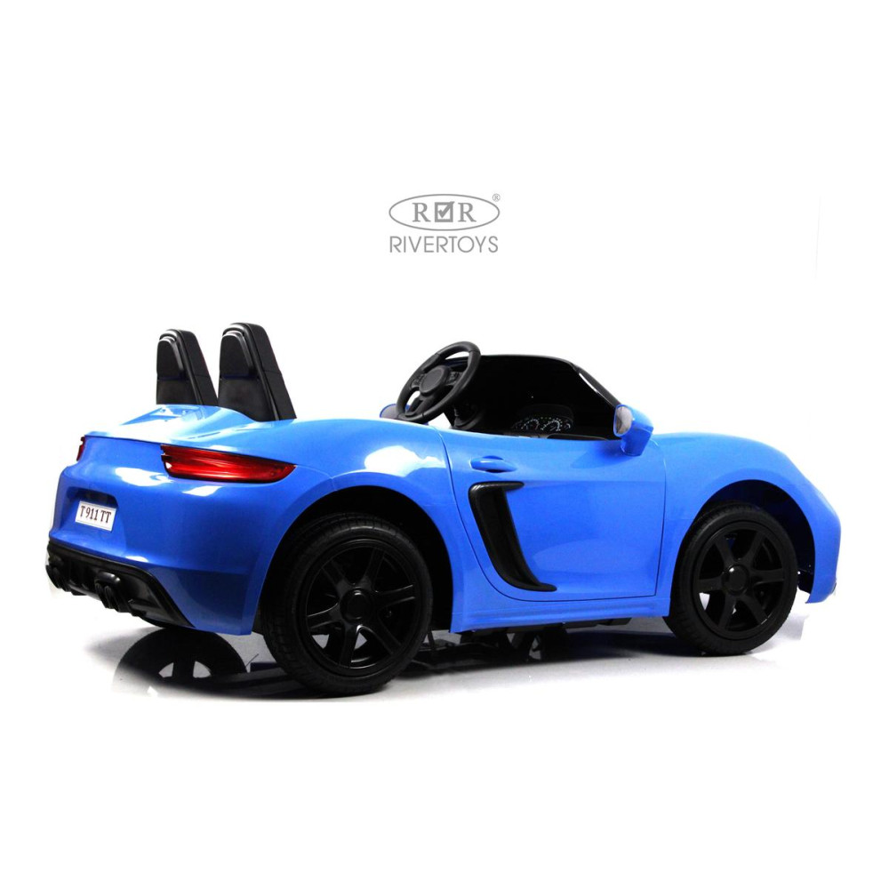 Детский электромобиль T911TT синий Porshe Cayman