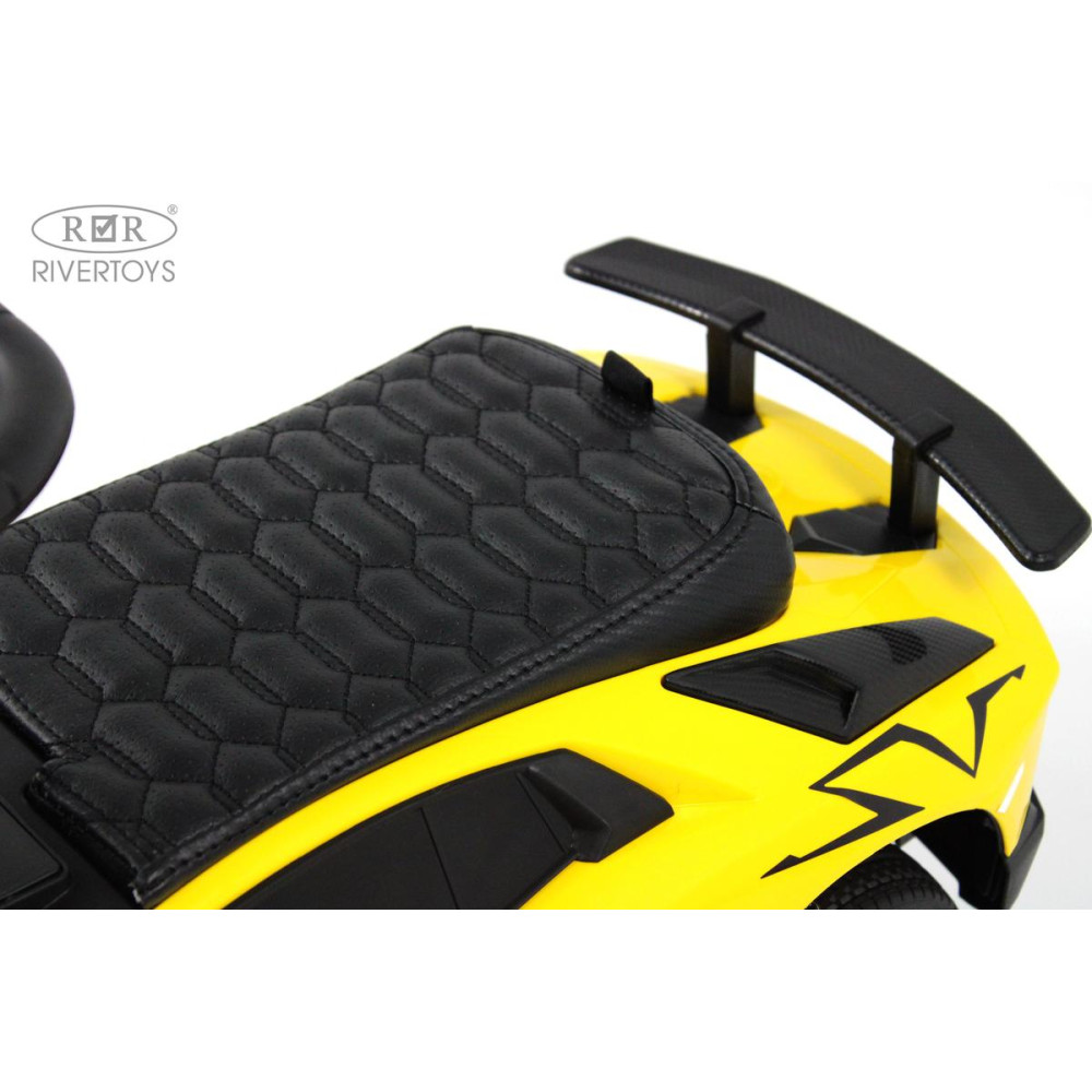 Детский толокар Lamborghini M555MM-D желтый