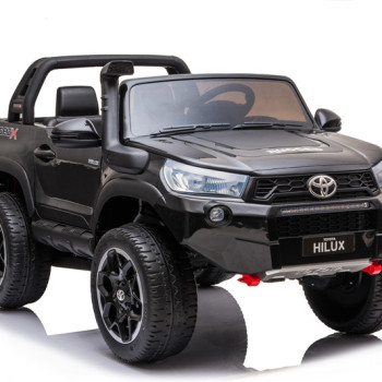 Детский электромобиль Toyota Hilux (DK-HL850) черный глянец