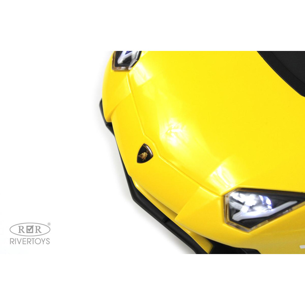 Детский толокар Lamborghini M555MM-D желтый