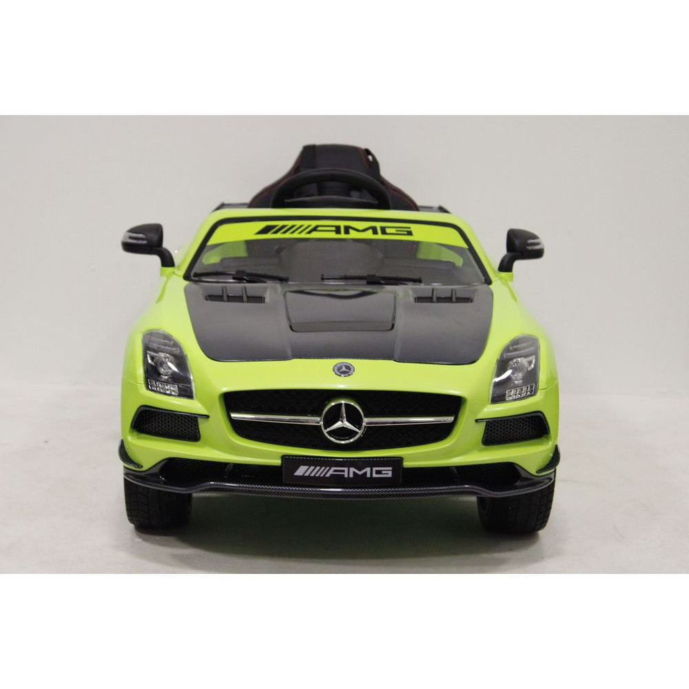 Детский электромобиль А333АА зеленый VIP-CARBON