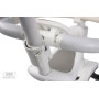 Детский самокат-беговел HB-777-A белый (RiverToys)