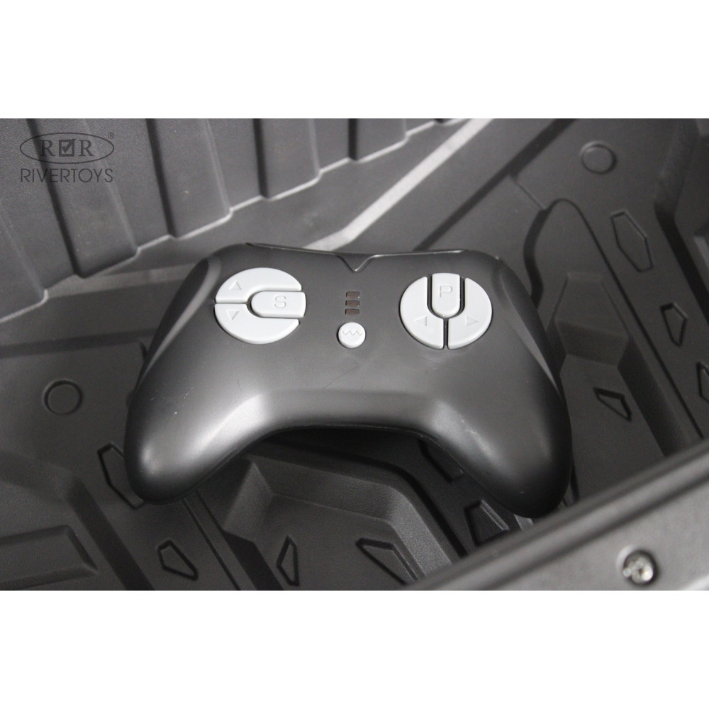 Электромобиль багги C777CC зеленый, полный привод