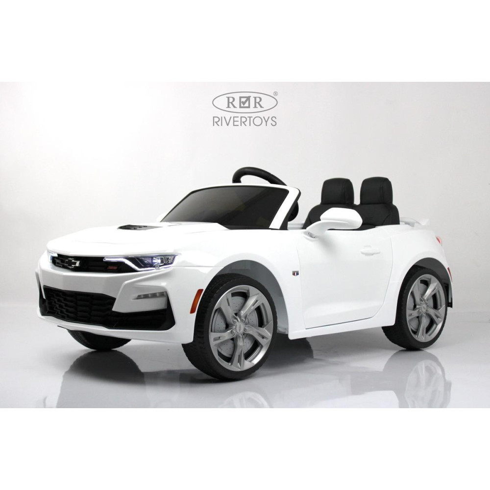 Детский электромобиль Chevrolet Camaro 2SS (HL558) белый