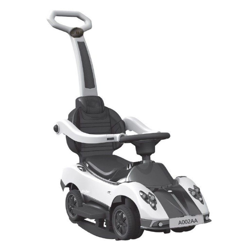 Детский толокар A002AA-H белый