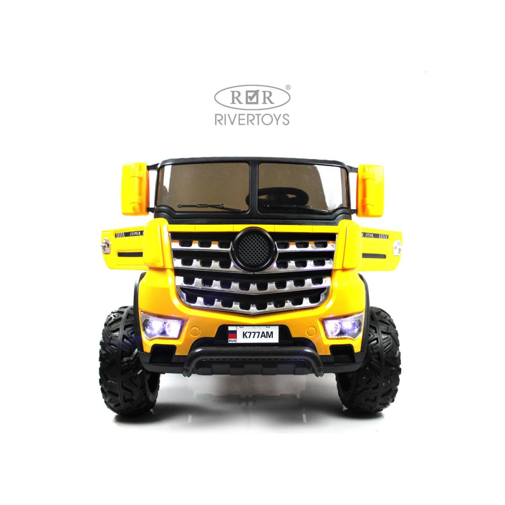 Детская машина грузовик K777AM желтая