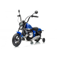 Детский электромотоцикл BMW R18 (A777AA-NEW) синий (RiverToys)