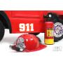 Детский электромобиль A555AA (пожарная) красный (RiverToys)