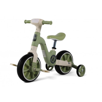 Велосипед-беговел HB-318 зеленый, детский