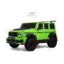 Детская машина Mercedes-Benz Brabus Z888ZZ зеленая, скорость 11 км/ч