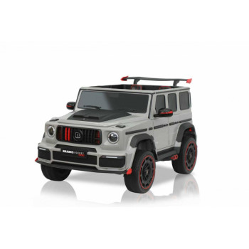 Детский электромобиль Z888ZZ Mercedes-Benz Brabus, серый (двухместный)