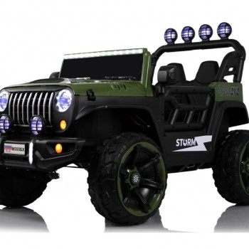 Электромобиль JEEP М555БХ NEW зеленый