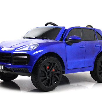 Детский электромобиль Porsche Cayenne E999EE синий глянец