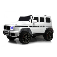Электромобиль Mercedes-AMG G63 (G111GG) 24V белый, полный привод