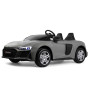 Электромобиль AUDI R8 (M333MM) серый, большой и мощный