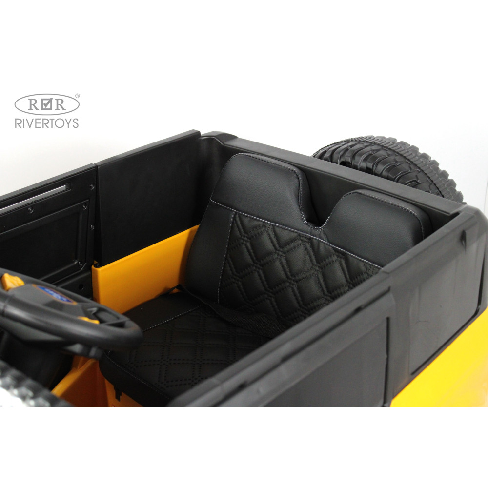 Детская машина Ford Bronco K999AM желтая