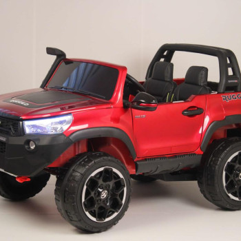 Детский электромобиль Toyota Hilux (DK-HL850) вишневый глянец