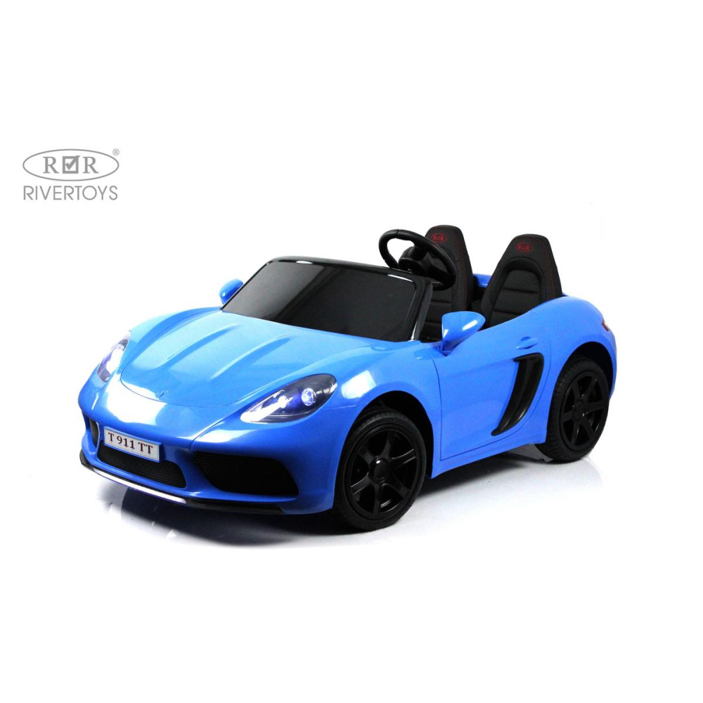 Детский электромобиль T911TT синий Porshe Cayman