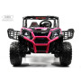 Электромобиль Buggy K777KK LUX 4WD розовый