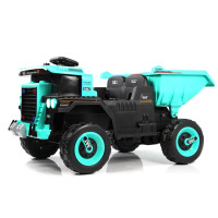 Детская машина грузовик K555PX зеленая, с пультом