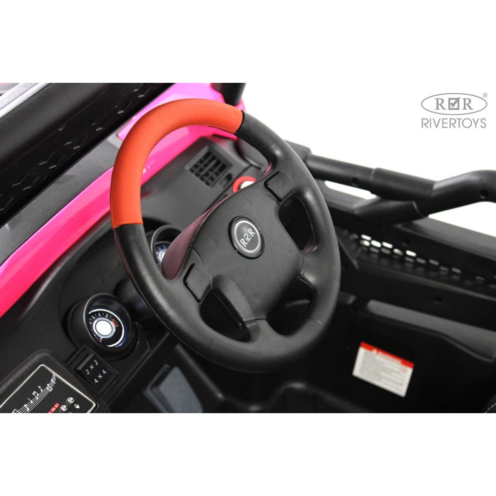 Электромобиль багги C111CC темно-розовый